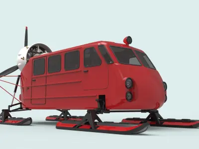 Aerosleds Ka-30 3D model