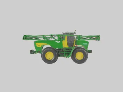 Cropsprayer Model 1 Low-poly 3D model