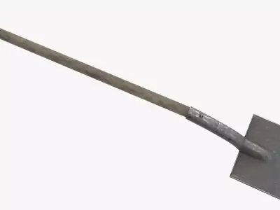 shovel 3D model 5