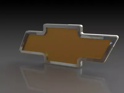 Chev Logo Free 3D model