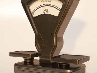 Pita Vintage Balance Scale 3D model