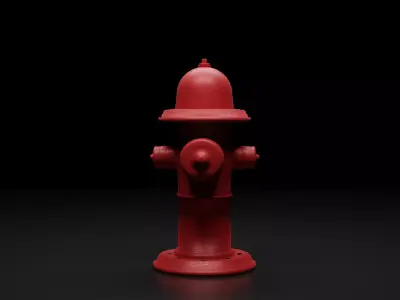 Fire Hydrant 3D model buy