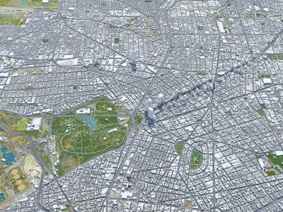 Mexico City 3D model purchase