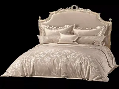 roberto giovannini athena bed art 1305 3D model