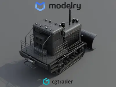 Bulldozer 3D model order