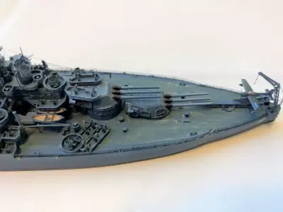 USS California US Navy Battleship  3D print model