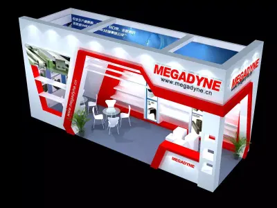 Exhibition - Area - 9X3-3DMAX2009-012 3D model