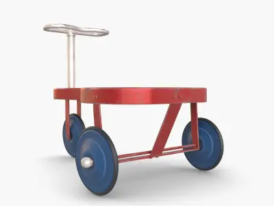 Old Tricycle 3D model purchase