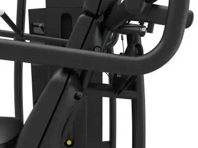 Technogym - Selectorised - Shoulder Press 3D model