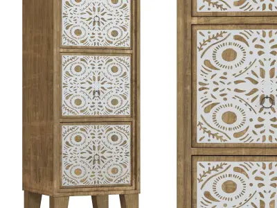 Bandung Small Cabinet 3D model