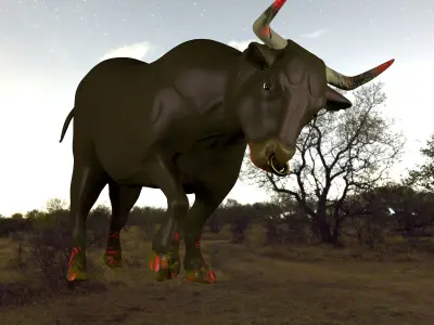 Bull killer 3D model