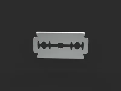 Razor Blade Free 3D model