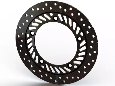 Front Brake Disc Rotor for Honda CBF250 3D model