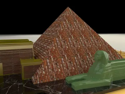 Egyptian Pyramid  3D model