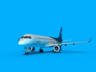 Embraer Emb-190 Pegas 3D model