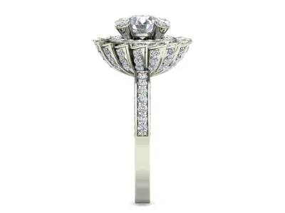 Wedding Ring  3D print model 182