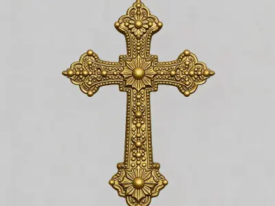 cross03 3D print model