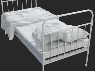 Bunk Bed model 3D model