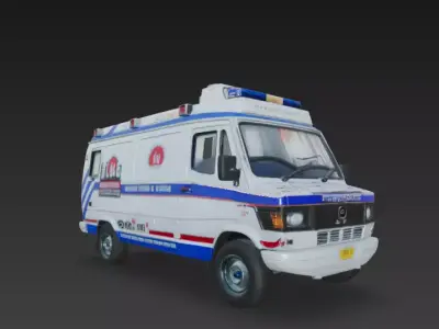 ambulance Free 3D model