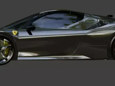 Ferrari Supercar  3D model
