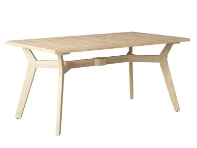 OVE Quinn 7 Piece Dining Set Table 3D model