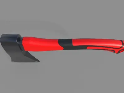Axe M1 Low-poly 3D model