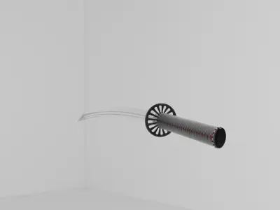 katana Low-poly 3D model buy