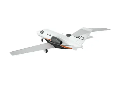 Cessna Citation 510 Mustang private aviation jet  3D model