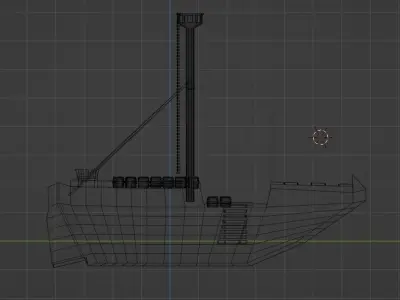 Catalan Nava Low-poly 3D model