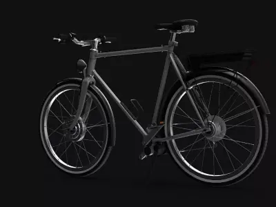 Electric Bicycle 3D model purchase