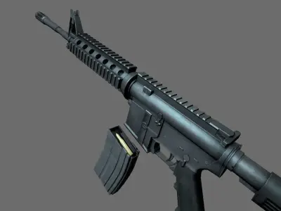 M4A1 Rifle Free low-poly 3D model