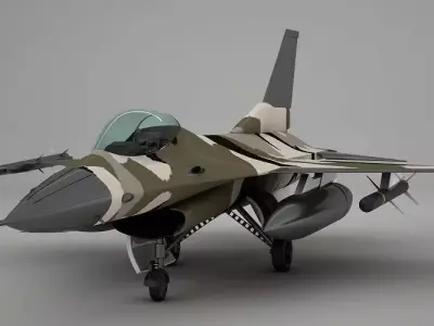 F-16 Fighting Falcon 3D model