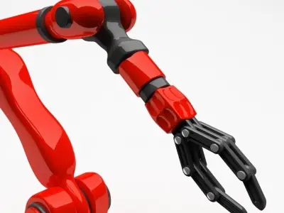 Industrial robot Worky 3D model