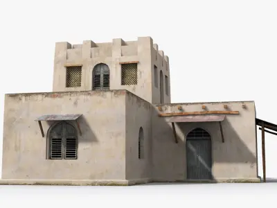 Arab xx4 Low-poly 3D model