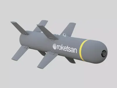 Roketsan MAM-L  Free 3D model