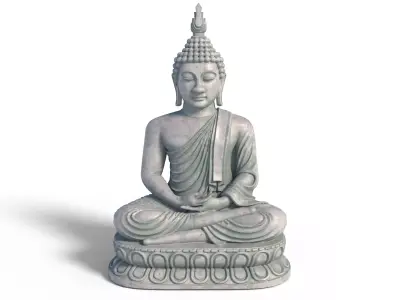 bhuda Low-poly 3D model