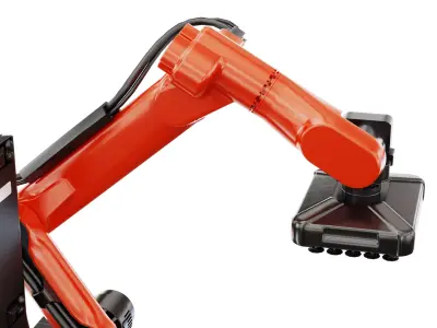  Industrial Warehouse Robot -4-Axis Palletizing Robotic Arm 3D model