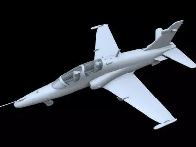 BAe Hawk 128 Free low-poly 3D model
