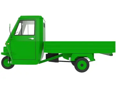 Three Wheel Pickup 3D model