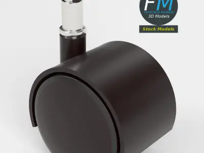 Trolley wheel 3 3D model