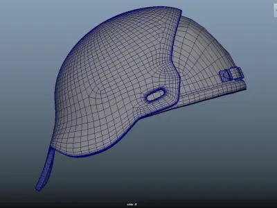 Gaede Steel Helmet - WW1 Low-poly 3D model