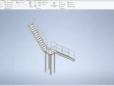 STAIR CASE 3D MODEL 3D model
