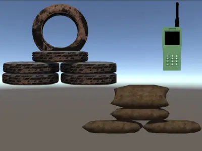 Army Base 3D 3D model
