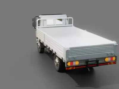 Kenworth K370 Flatbed Truck 3D model