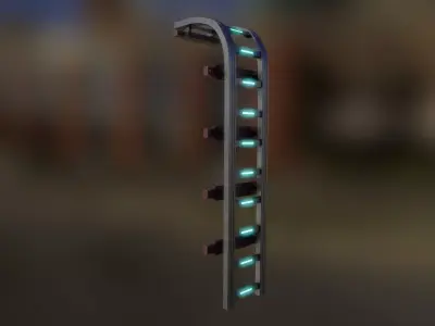 Ladder Low-poly 3D model purchase
