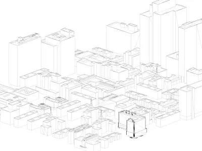 Buildings City building industrial park commercial housing 3D model by nptanying from CGTrader