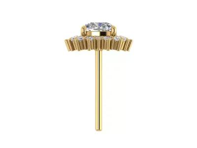 Antique Earing 3D print model