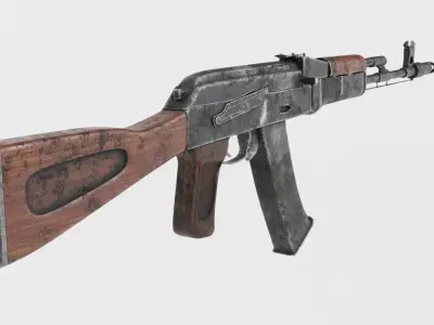 Assault Rifle AK -74 3D model