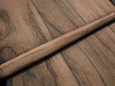 Viking Shield Low-poly 3D model 9