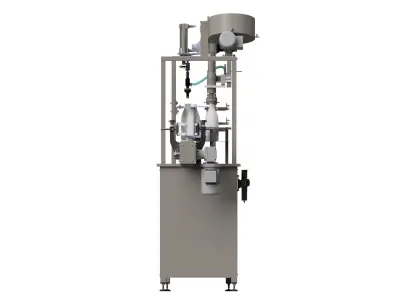 Advanced 3D Design of Filling and Capping Machine 3D model